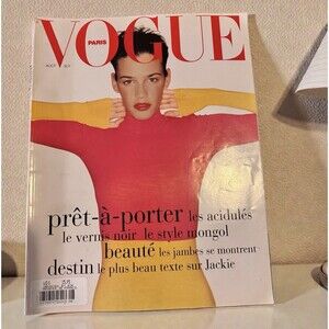 Shiraz Tal HELENA CHRISTENSEN Amber Valletta CAROLYN MURPHY Jackie O PARIS VOGUE